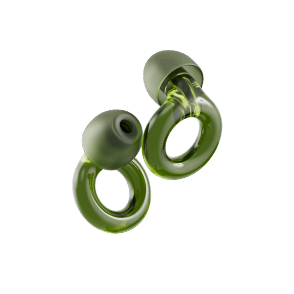 Loop Engage 2 - Earplugs - Green - Noise Sensitivity & Socializing