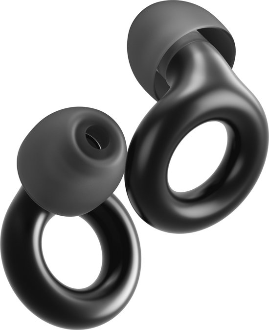 Loop Experience 2 oordoppen in zwart met ear tips en carry case